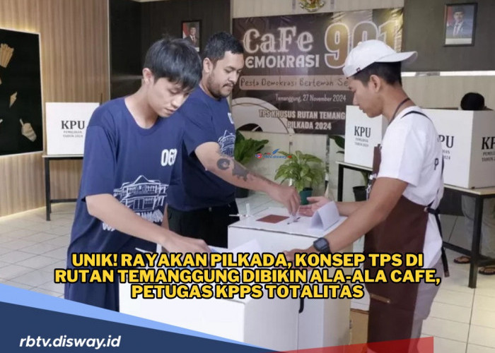 Semarak Pilkada 2024, Petugas KPPS di Rutan Temanggung Pakai Kostum Bartender 