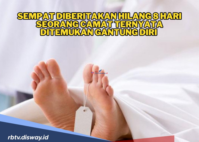 Hilang 8 Hari, Camat Ini Ditemukan Meninggal Dunia, Jenazah Sudah Membusuk