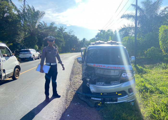 Tabrakan Beruntun di Seluma, Sopir Ambulans Diamankan Polisi Karena Faktor Ini