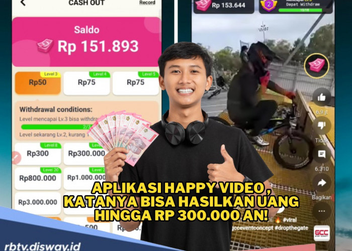 Aplikasi Penghasil Uang Happy Video yang Lagi Viral dan Sudah Diunduh 500 Ribu Orang di Play Store