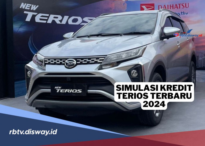 Simulasi Kredit Daihatsu Terios 2024 Semua Tipe, Uang Muka 20% dan Bunga Hanya 5% 