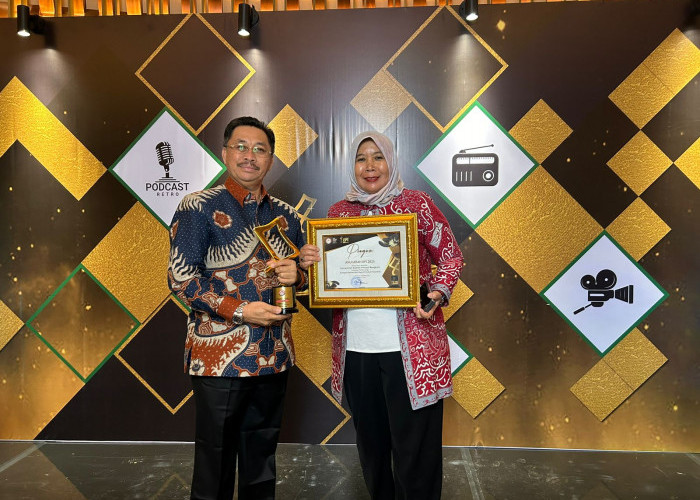 Selamat, Pemprov Bengkulu Terpilih Sebagai Pemda Peduli Penyiaran dalam Malam Anugerah KPI 2023