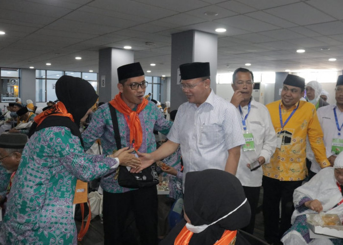 Temui JCH Bengkulu di BIM, Gubernur Rohidin Doakan Jadi Haji Mabrur