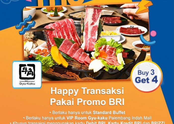 Happy Transaksi Pakai Promo BRI, Nikmati Kuliner Khas Jepang Bagi Pengguna Kartu BRI