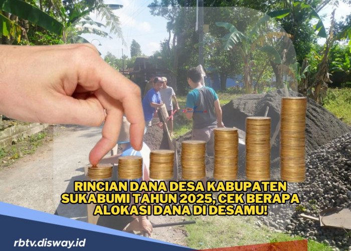 Dana Desa Kabupaten Sukabumi Tahun 2025, Cek Berapa Alokasi Dana di Desamu!