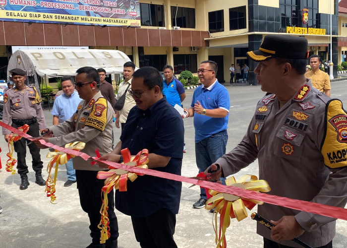 Pj Walikota dan Kapolresta Bengkulu Resmikan 4 Gedung Baru, Lokasinya di Sini