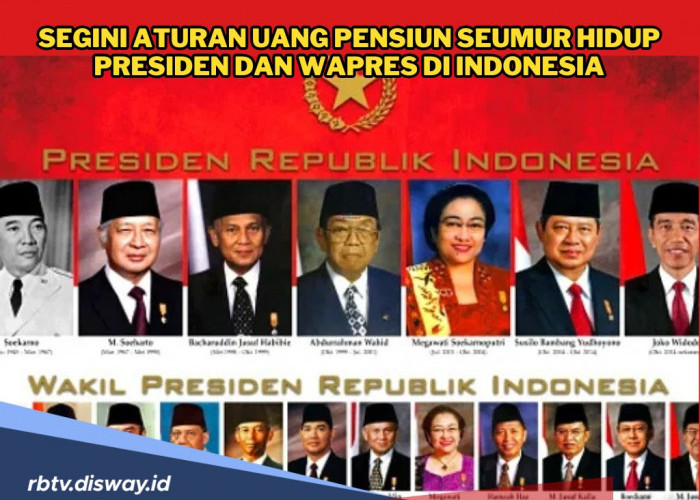 Berapa Uang Pensiun Seumur Hidup Presiden dan Wapres di Indonesia? Begini Aturannya