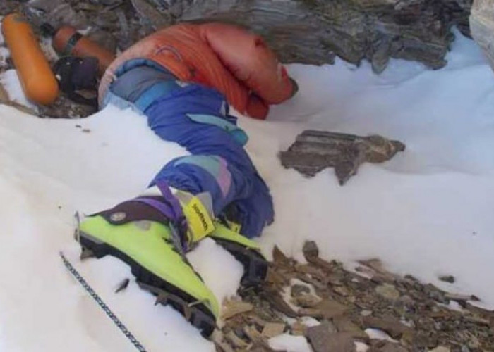 Green Boots, Mayat Abadi di Gunung Everest yang Sampai Sekarang Masih Sering Dijumpai Pendaki 