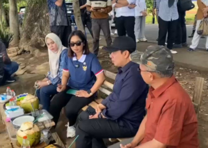 Wamen Pariwisata Nongkrong Bareng Walikota di Danau Dendam, Nih Luk: Saya Harus Datang Lagi