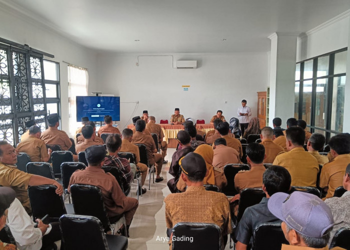 Tindak Lanjut Instruksi Presiden, Camat hingga Perangkat Desa di Seluma Dikumpulkan