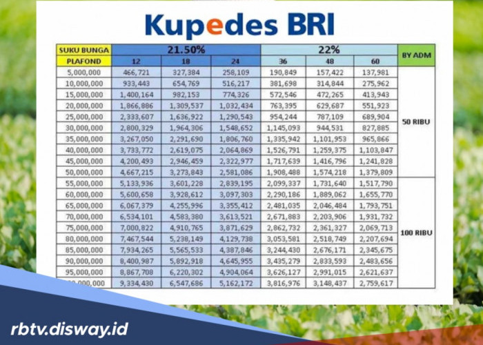Alasan Utama Pinjaman Kupedes BRI Jadi Pilihan UMKM, Simak Angsuran Kupedes 1 Juta-20 Juta