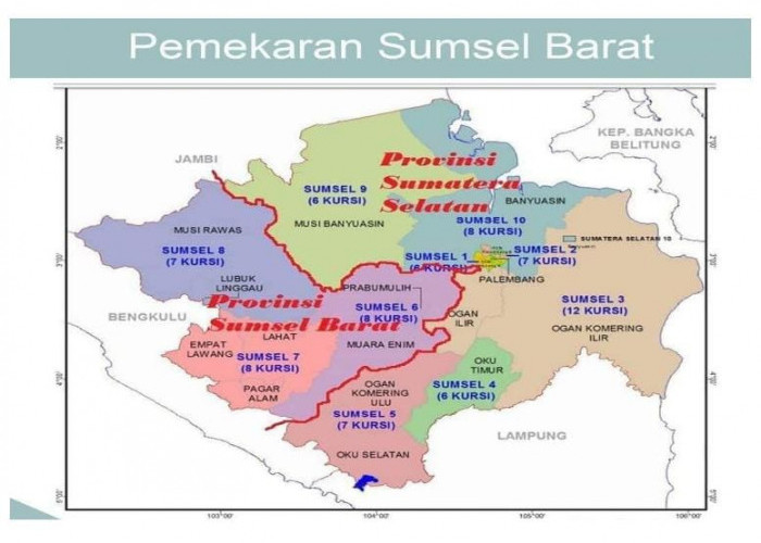 Pemekaran Provinsi Sumsel Barat Apa Kabarnya? Kalau Terbentuk Lebih Luas dari Bengkulu dan Babel
