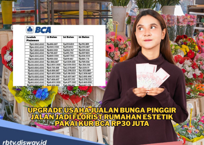 Upgrade Usaha Jualan Bunga Pinggir Jalan Jadi Florist Rumahan Estetik, Ajukan Pinjaman KUR BCA Rp30 Juta