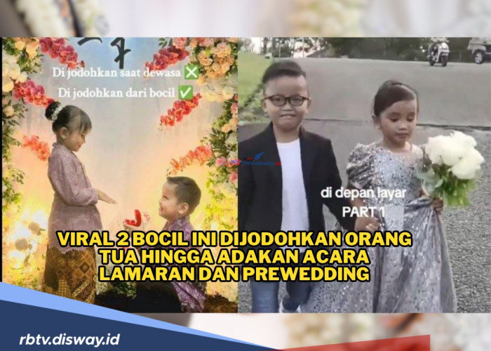 Viral, 2 Bocil Dijodohkan Orang Tua hingga Adakan Acara Lamaran dan Prewedding