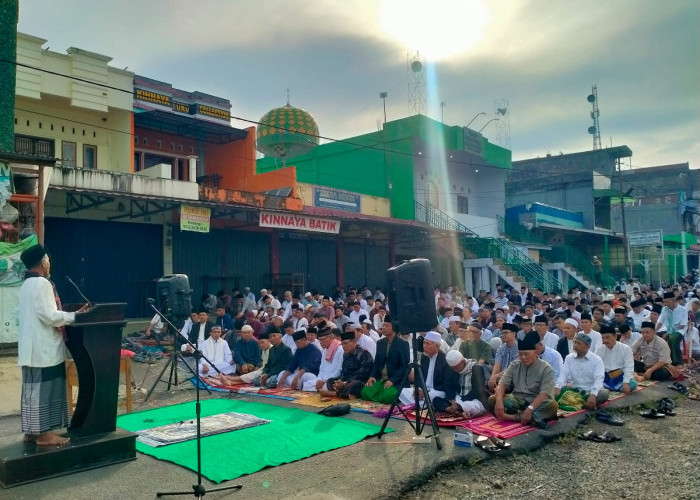 Jemaah Muhammadiyah Bengkulu Utara Laksanakan Salat Id di 10 Lokasi