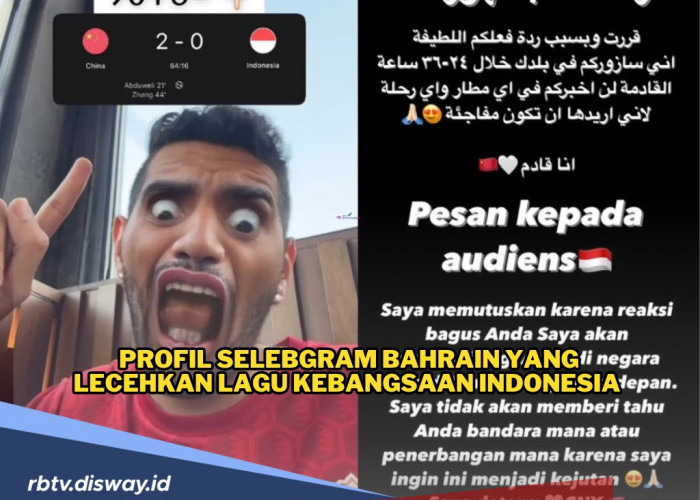 Profil Abdullah Al Noaimi, Selebgram Bahrain yang Lecehkan Lagu Kebangsaan Indonesia 