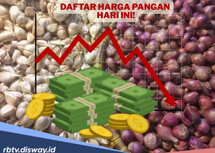 Update Harga Pangan Hari Ini: Bawang Merah Turun, Cabai Makin Pedas? 