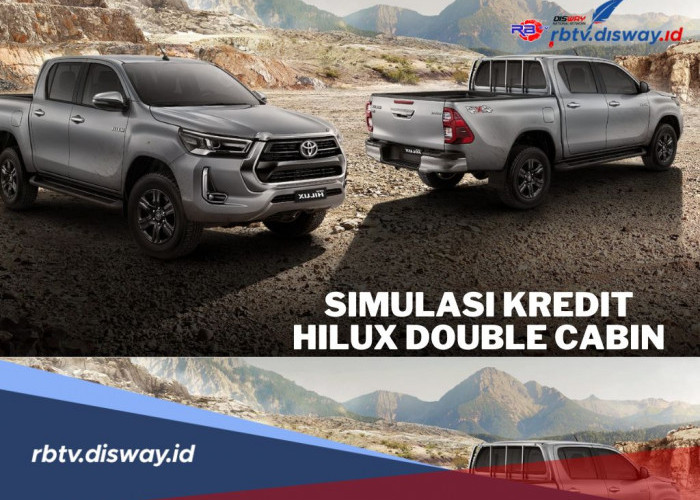 Simulasi Kredit Toyota Hilux Double Cabin Terbaru 2024, Cicilan Mulai Rp 4 Jutaan 