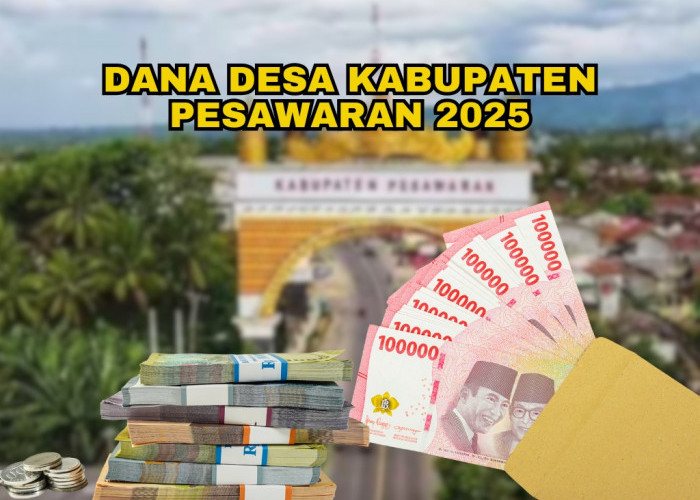 Tabel DANA Desa Kabupaten Pesawaran 2025, Jumlah Dana Rp 142 Miliar untuk 148 Desa