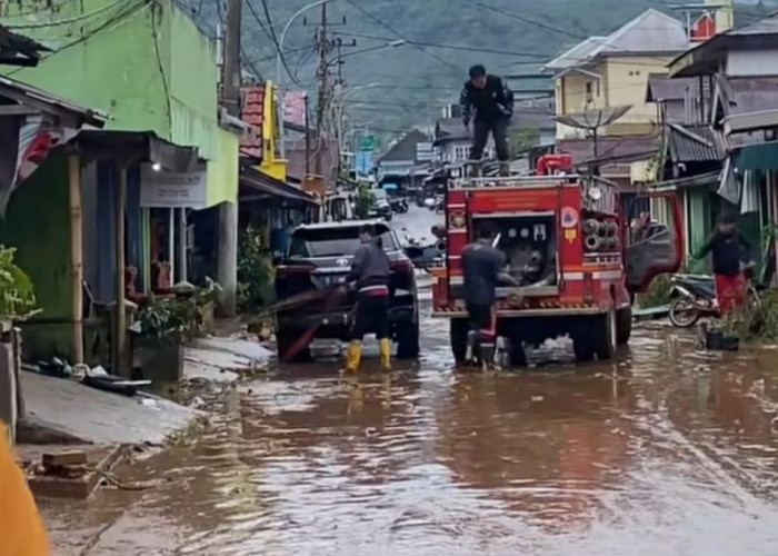 5 Kecamatan di Lebong Terendam Banjir Minggu Malam, Begini Kondisi Terkininya