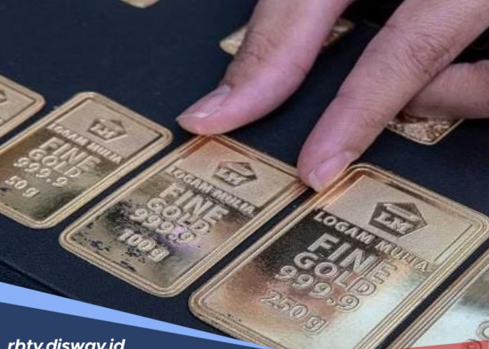 Update Harga Emas Batangan Jelang Puasa, Antam Kembali Turun