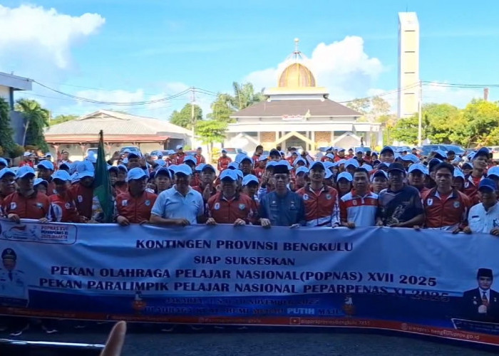 87 Atlet Kota Bengkulu Target Sumbang Puluhan Medali Emas di Popnas 2025