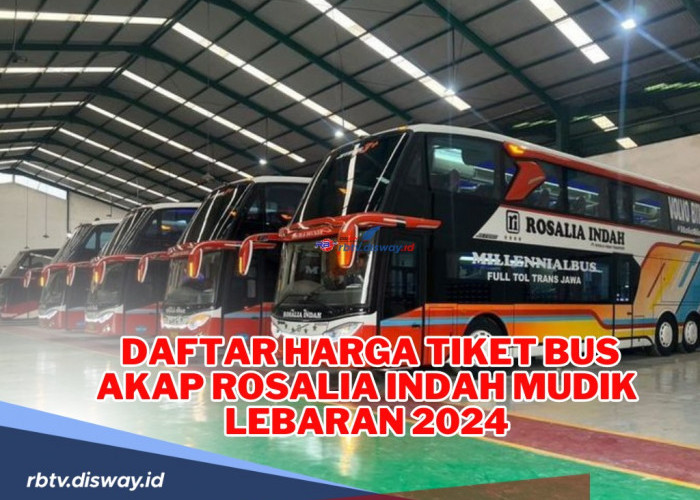 Cara Pesan dan Daftar Harga Tiket Bus Akap Rosalia Indah Mudik Lebaran 2024, Beli Tiket dari Mana saja