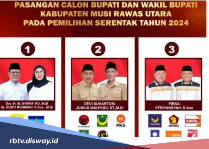 Paslon H Devi-Junius Wahyudi Klaim Unggul di Pilkada 2024 Musi Rawas Utara