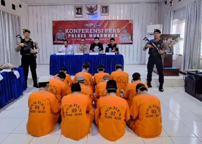 100 Hari Kerja Kapolres Mukomuko AKBP Riky Crisma Wardana, Ini Daftar Kasus yang Diungkap