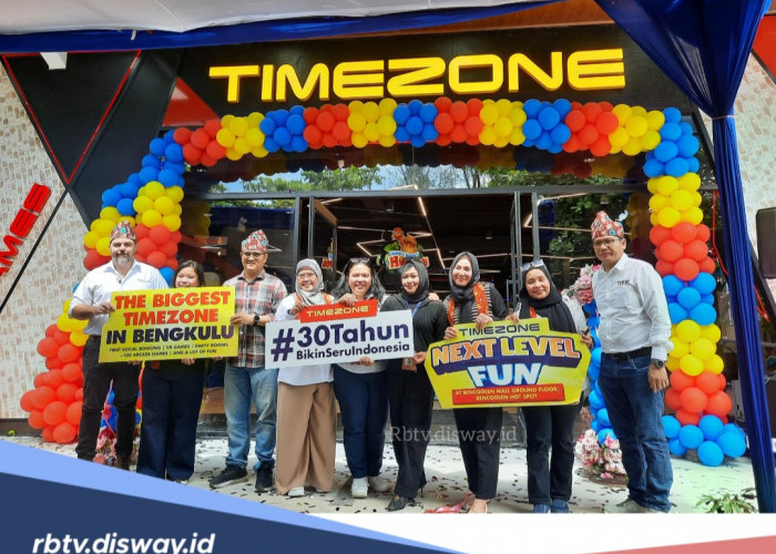 Terbesar di Sumatera, Timezone Hadir di Bencoolen Mall Bengkulu, Ada Banyak Promo Menarik 