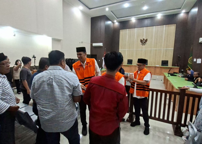 Tiga Kontraktor Kasus OTT Fee Proyek di Rejang Lebong Divonis 2 Tahun Penjara