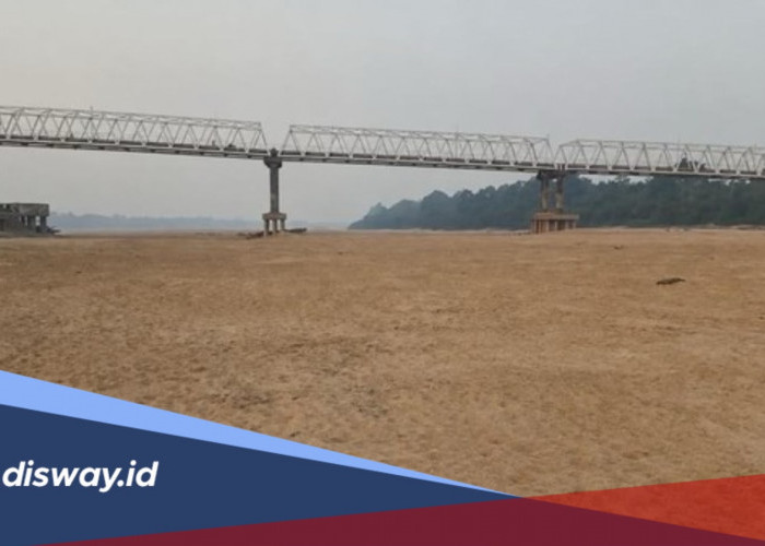 Hamparan Pasir Muncul, Ini Penyebab Sungai Barito dan Sungai Kapuas Menyusut