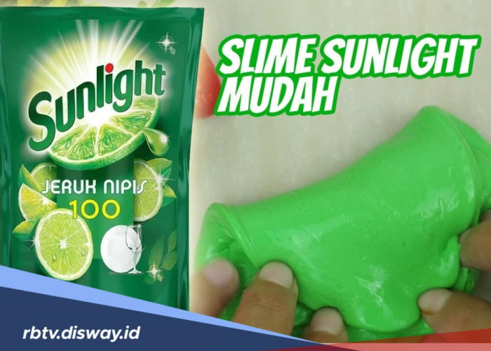 Cara Membuat Slime dari Sunlight, Asah Kemampuan Anak Saat Libur Panjang