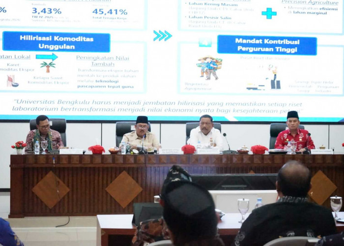 Mandala Bioindustri dan Ekonomi Hijau Bengkulu: Pemprov Usulkan Kawasan Industri hingga Tol dan Perkeretaapian