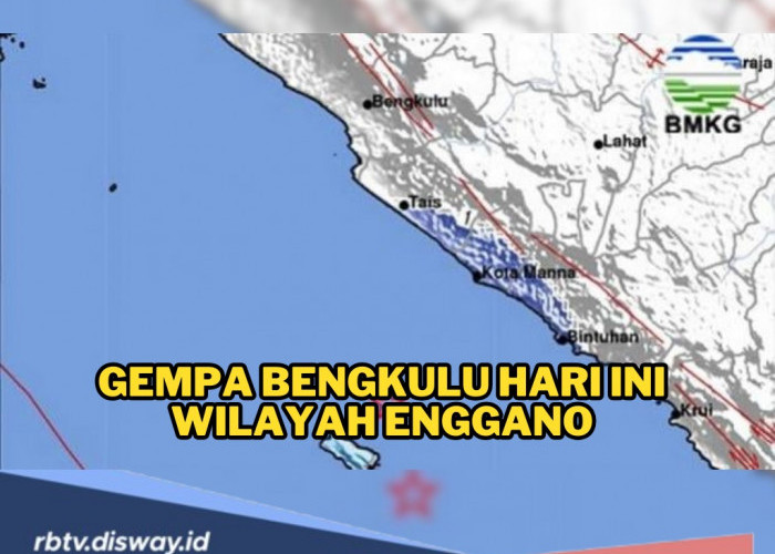 Gempa Bengkulu Hari Ini Wilayah Enggano, Sabtu Siang 28 Desember 2024,Ini Penjelasan BMKG