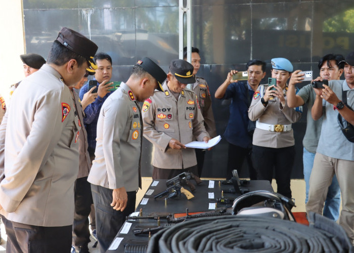 Kapolda Bengkulu Irjen Pol Mardiyono Datangi Polresta untuk Melakukan Pemeriksaan