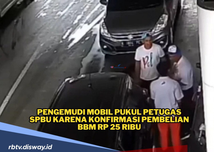 Pengemudi Mobil Pukul Petugas SPBU karena Konfirmasi Pembelian BBM Rp 25 Ribu