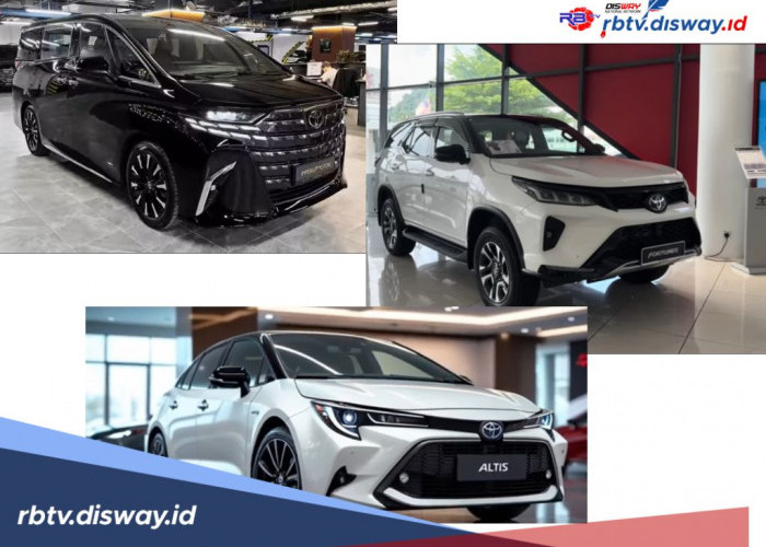 Pajak Mobil Toyota Alphard, Fortuner VRZ dan Altis Keluaran Tahun 2025
