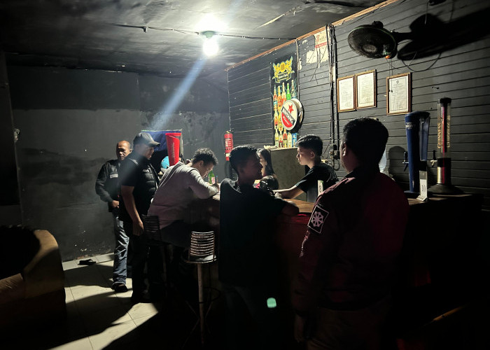 Ops Pekat Nala, Kapolsek Ratu Agung Datangi Cafe dan Tempat Tongkrongan Remaja