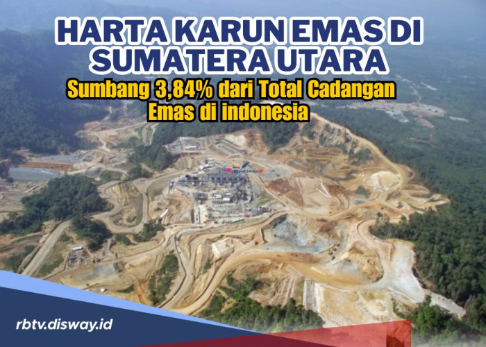 Harta Karun di Sumatera Utara Sumbang 3,84% dari Total Cadangan Emas Yang Diperkirakan Ada di Indonesia