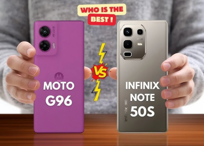 Moto G96 Vs Infinix Note 50s, Duel Sengit 2 HP Unggulan 2025, Ini Perbandingannya
