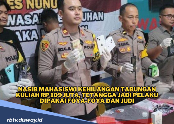 Gaya Hedon, Ternyata Pria Ini Curi Uang Tabungan Kuliah Tetangga Rp 109 Juta