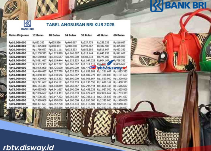36 Kali Angsuran, KUR BRI Hari Ini Selasa 6 Mei 2025, Pinjaman Rp 15 Juta, Cicilan Rp 450 Ribuan