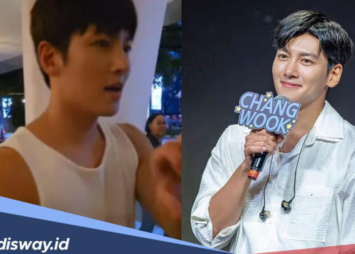 Heboh! Ji Chang Wook Gunakan Kaos Kutang Datangi Tempat Nongkrong di Jakarta