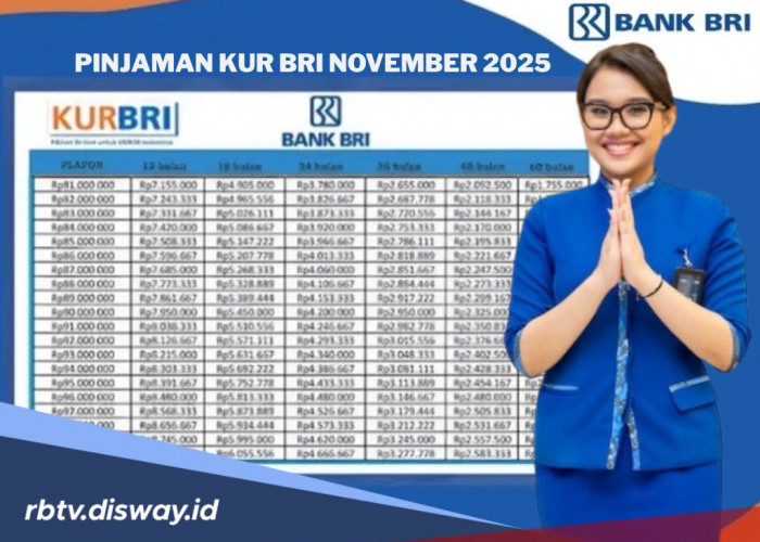 Mumpung Ada Kesempatan Silakan Ajukan Pinjaman KUR BRI November 2025, Ini Syarat, Angsuran dan Bunganya