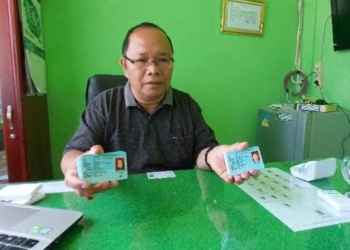 Jemput Bola, Ribuan KTP Elektronik untuk Pemilih Pemula di Bengkulu Tengah Tuntas Dicetak