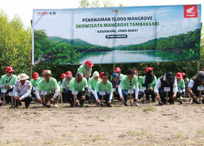 Bangun Rumah Semai Bibit Mangrove, AHM Tumbuhkan Harapan Baru bagi Pesisir Karawang