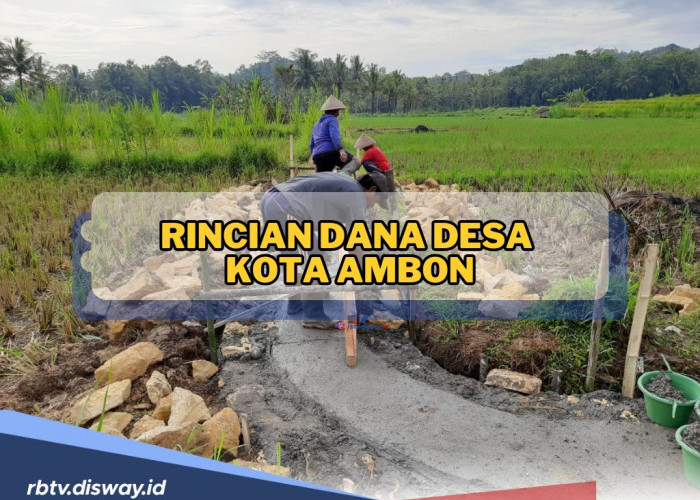Rincian Dana Desa di Kota Ambon, Maluku 2024, Simak Mana Desa dengan Alokasi Dana Terbesar?