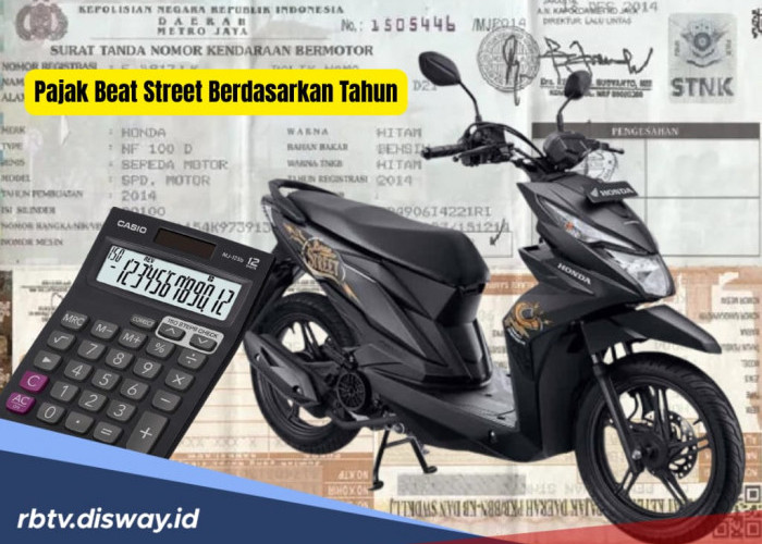 Cek Berapa Pajak Beat Street Berdasarkan Tahun Keluaran, Simak Rincian Lengkapnya