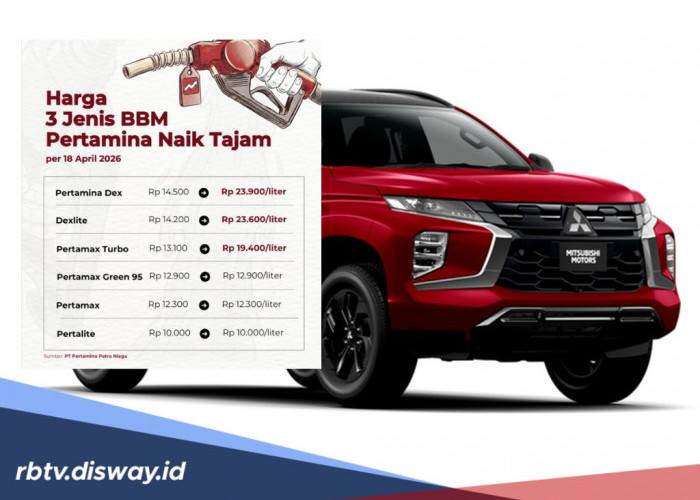 Harga Solar Non Subsidi Naik, Cek Berapa Liter Penggunaan Bahan Bakar Mitsubishi Pajero Sport